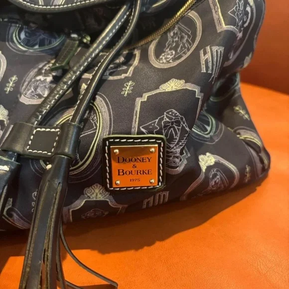 Dooney & Bourke Haunted Mansion Backpack - RARE